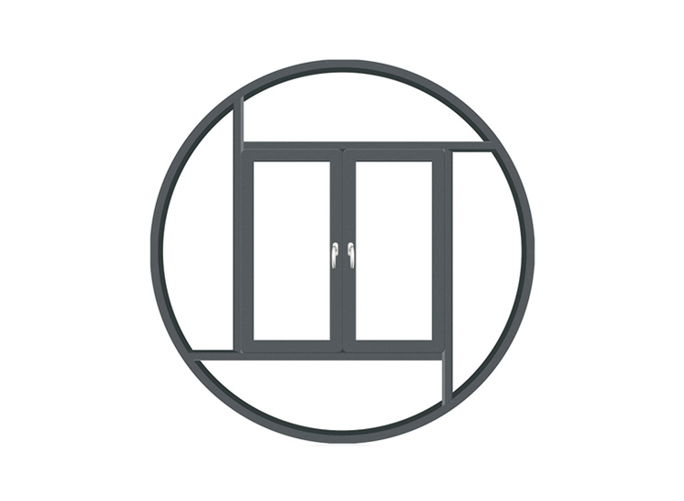 断桥窗纱一体窗