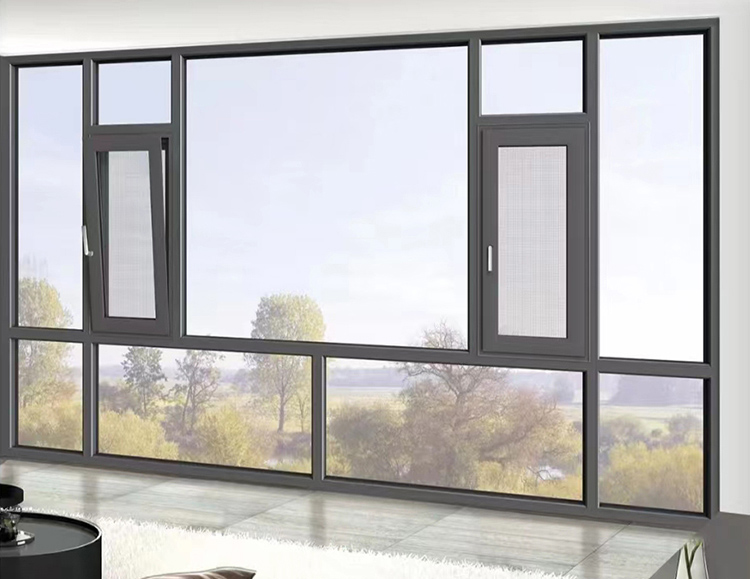 断桥窗纱一体窗