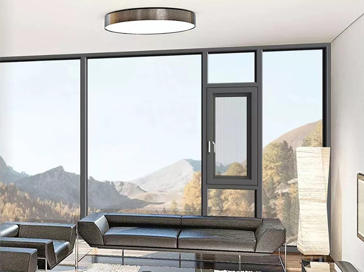 断桥窗纱一体窗