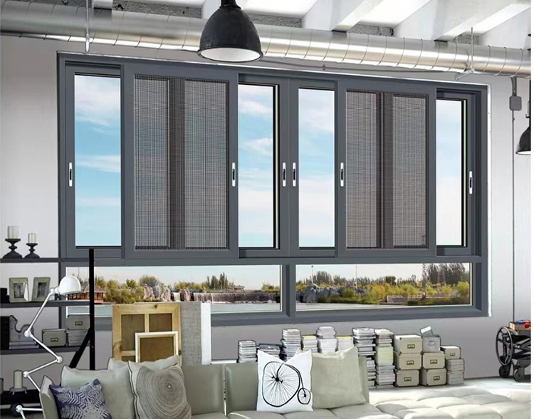 断桥窗纱一体窗