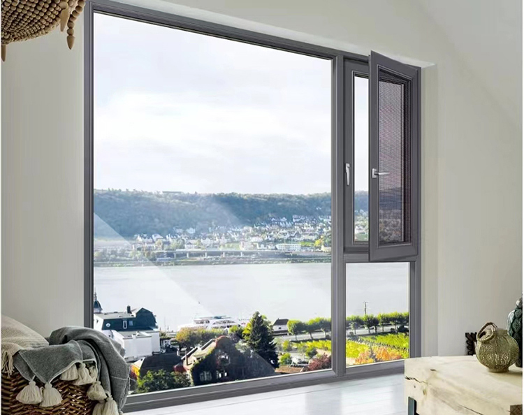 断桥窗纱一体窗